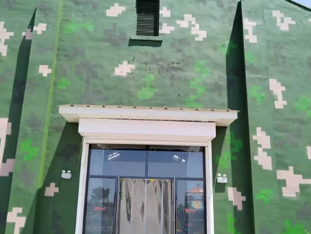 中卫地面数码迷彩漆施工注意事项